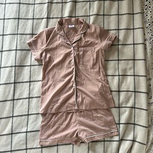 Short sleeve pajama set